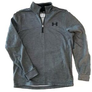 Under Armour Gray Quarter Zip Pullover Size Small